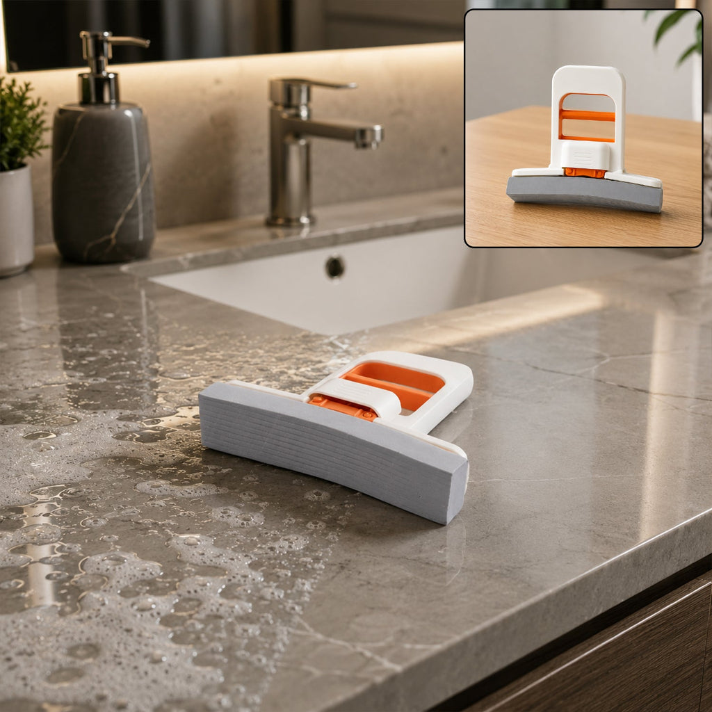 Portable Mini Squeeze Mop For Kitchen Counter Window Glass And Desktop Use (1 Pc)